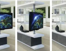 Carica l&#39;immagine nel visualizzatore di Gallery, Living - ORIZZONTE - Mobile doubleface con sistema girevole per TV
